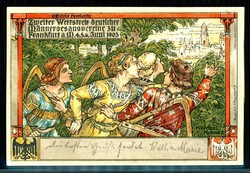 Frankfurt a. M., Zweiter Wettstreit deutscher Männergesangsvereine ...