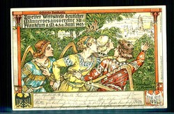 Frankfurt a. M., Zweiter Wettstreit deutscher Männergesangsvereine ...