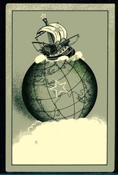 Esperanto-Werbekarte, gelaufen Cottbus im April 1920, Erhaltung siehe ...