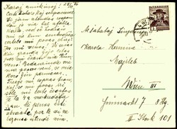 Esperanto-Werbekarte, gelaufen in Österreich 1936, Erhaltung siehe ...