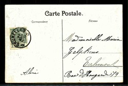 Brüssel, Weltausstellung 1910, Ausstellungsgelände, gelaufen, ...