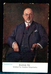 List, Friedrich, Präsident des Deutschen Sängerbundes, ...