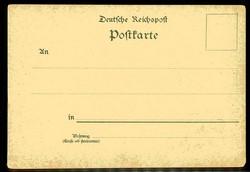 Mehrfarbige Karte 'Gruß aus Darmstadt' mit vers. Ansichten, u. a. ...