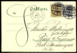 Mehrfarbige Karte, Gruß aus Hamburg, Seemann in Schankwirtschaft, ...