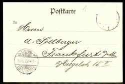 s/w.-Karte Hamburg Hafen von St. Pauli aus gesehen, echt gelaufen aus ...