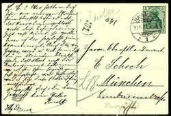 s/w.-Karte, Hamburg Kaiser Wilhelm-Denkmal am Rathausmarkt, echt ...