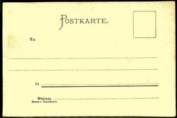 Mehrfarbige Karte Frankfurt/Main, alte Brücke mit Dom, ungebraucht.