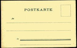 Mehrfarbige Aquarell-Karte, Hamburg-Deichstraßenfleth, ungebraucht, ...