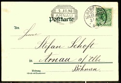 'Gruß aus..'-Litho-Karte, Hamburg-Uhlenhorster Fährhaus, echt ...