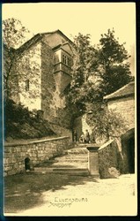 s/w.-Karte, Elgersburg-Schlosshof, ungebraucht. Alter Preis: 4,30€