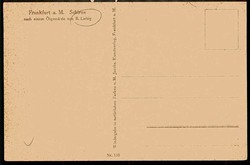 Mehrfarbige Gemälde-Karte, Frankfurt/Main - Schirne, nach Gemälde ...