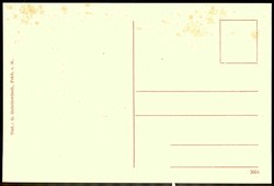 Mehrfarbige Karte, Frankfurt/Mainpartie und Eiserner Steg, ...