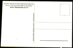 s/w.-Karte, Berlin Wilhelmshallen am Zoo aus der Serie 'Und neues ...