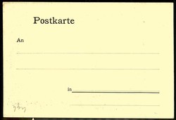 Mehrfarbige Karte Darmstadt - Großherzogin Alice-Denkmal, ...