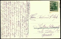 Mehrfarbige Karte, Frankfurt/Main, Palmengarten Weiher- und ...