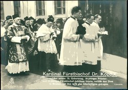 Foto-Sammelbild 1912 vom Neuheiten-Vertrieb Elektra: Kardinal ...