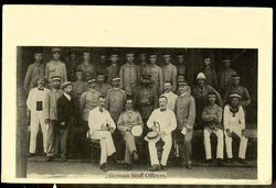 AK 'Germans Staff Officers', ungebraucht, Erhaltung siehe Abbildung.
