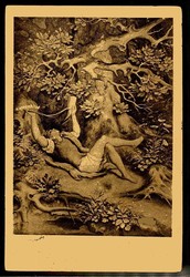 AK 'Des Knaben Wunderhorn', Spendenkarte für die Deutschen ...