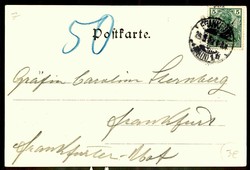 Frankfurt - Goethe und seine Eltern sowie Goethes Geburtshaus, ...