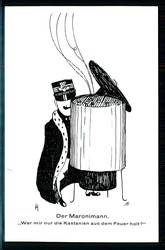 Humor-/Satire-Karte gegen Italien, um 1916, ungebraucht, gute ...