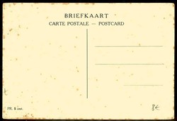 Antideutsche Propagandakarte um 1900, stärker fleckig, seltenes ...