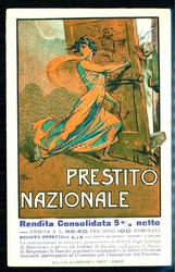 Dekorative Karte zur Nationalanleihe aus dem I. WK, ungebraucht, gute ...