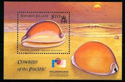 2002, Porzellanschnecken-Block, snale.