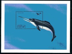 1999, prähistorischer Delfin-Block, dolphin.