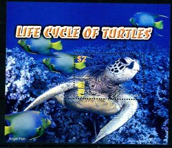 2004, Schildkröten-Block, turtle.Alter Preis: 2,60€