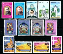 Weihnachten-Sätze 1974, 1975, 1977 und 1978.