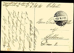 I. WK: nationale Patriotikakarte, aus den Jahren ca. 1914 bis 1919, ...