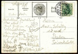 Patriotische Karte des Bundes der Deutschen in Südmähren, echt ...