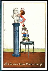 Nationale Kinder-Grußkarte aus der Zeit des I. WK: ...lieber ...