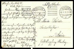 Nationale Kinder-Grußkarte aus der Zeit des I. WK: hier 'Kinder beim ...