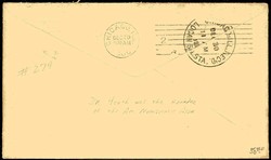 1900, private cover from Dr. Heath, founder of the American ...