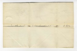 1844, Binghamton NY to Albany NY EL, CD red res, taxed '12' with text ...