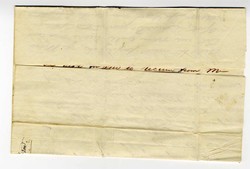 1830, New York to Monroe MI Broker Bank, EL, CD. red sript rate.