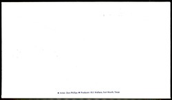 1986, illustrated event cover Texas Sesquicentennial Indian Pow Wow.