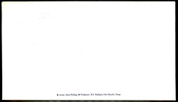 1986, illustrated event cover Texas Sesquicentennial Indian Pow Wow.