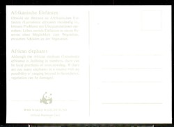 WWF/Elefanten 1983, Maxikarten-Garnitur.Alter Preis: 10,20€