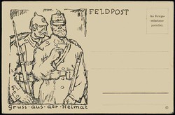 Konsumvereine: Rotkreuz-Spendenkarte. Motiv, Erhaltung usw. siehe ...