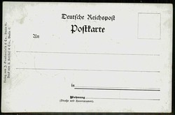 Edmund Ede, Karikatur-Karte der SPD über den 'Gruß aus dem ...