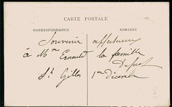 Belgien: Denkmal von Gustave Defnet, November 1908, ungebraucht, gute ...