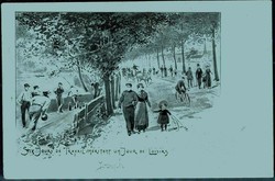 Belgien: AK um 1900, gelaufen, gute Erhaltung.