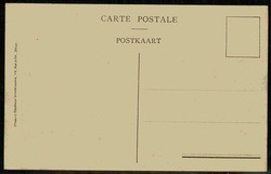 Belgien: politische Satrie-Karte um 1910, ungebraucht, gute Erhaltung.