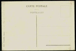 Belgien: politische Satrie-Karte um 1910, ungebraucht, gute Erhaltung.