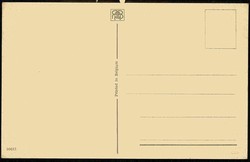 Belgien: kitschige Gruß-Karte 'Vive St. Barbe', mit schickem ...