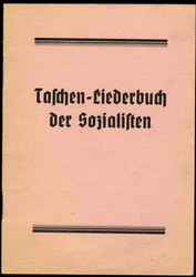 Taschen - Liederbuch der Sozialisten, kl. Heft mit acht Liedern, ...