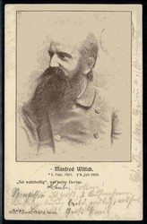 Wittich, Manfred: Portraitkarte des damals sehr bekannten Reformers, ...