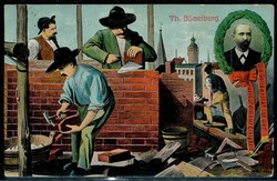 Bömelburg, Theodor: Gedenkkarte für die Persönlichkeit (Bauwesen ...